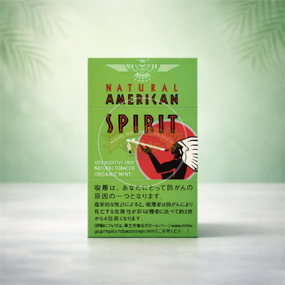 organic chemical free tobacco American Spirit Organic Mint Ultra Light 🍂 ‣ Only 5€👍