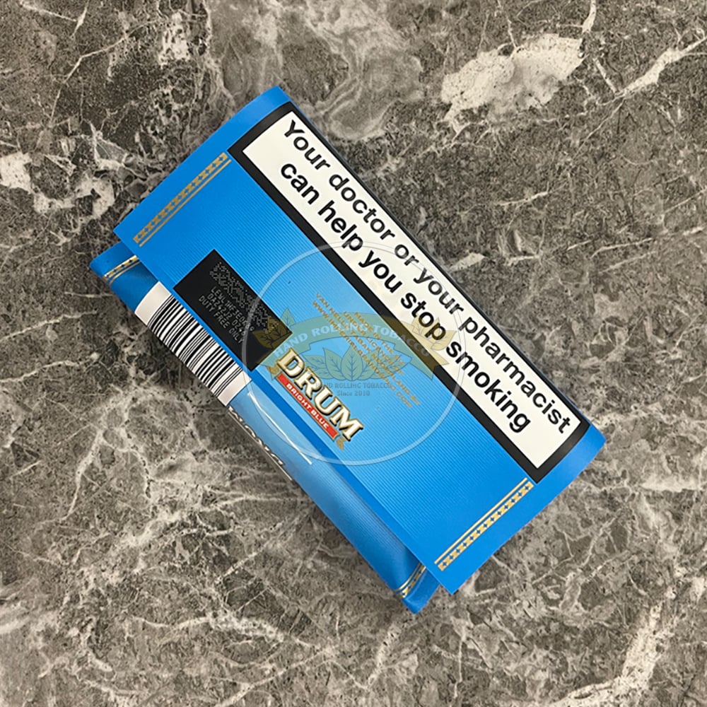mild rolling tobacco uk Drum Bright Blue 50g 🍂 ‣ Duty Free Price ‣ Only 14€ 👍
