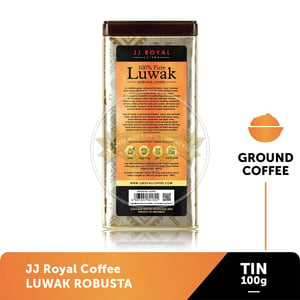 100% Pure Luwak Robusta (Ground Coffee) 100g