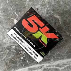 NASTY 5K Crystal Double Apple Shisha