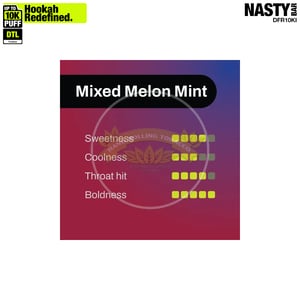 NASTY Hooqa DFR10Ki Shisha Mixed Melon Mint