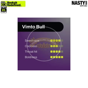 NASTY Hooqa DFR10Ki Vimto Bull