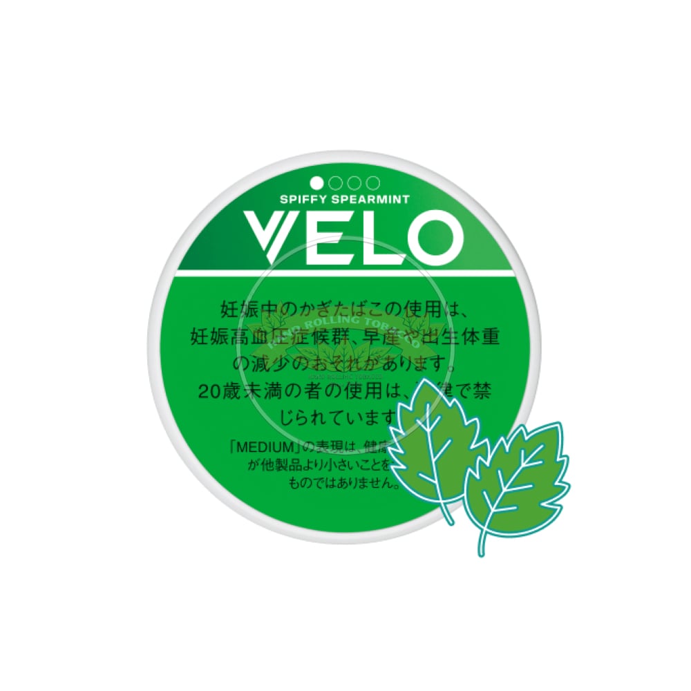 VELO Spiffy Spearmint Medium 1 VELO Spiffy Spearmint Medium