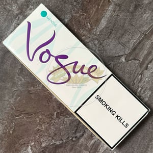 slim menthol cigarettes uk Vogue SuperSlim Menthe (Menthol) 🍂 ‣ Duty Free Price ‣ 5€👍