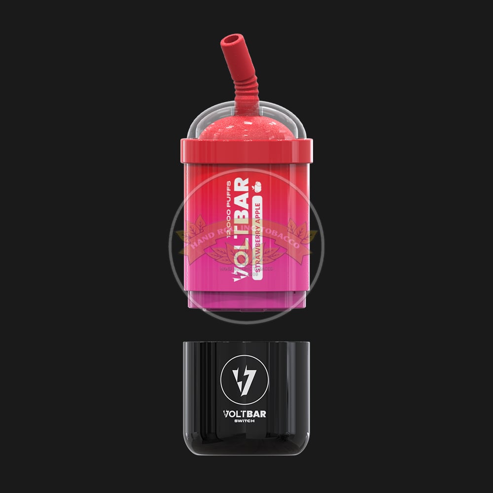 Voltbar Switch 12K Starter Kit - Strawberry Apple 1 Voltbar Switch 12K Starter Kit - Strawberry Apple