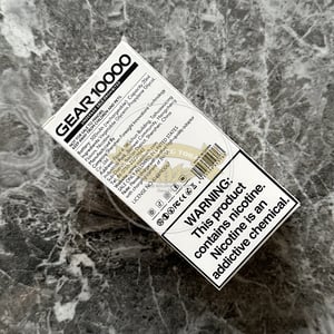 Vozol Gear 10000 Cream Tobacco