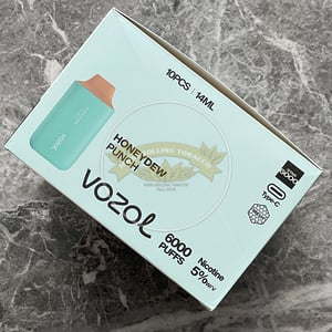 Vozol Star 6000 Honeydew Punch 12 Vozol Star 6000 Honeydew Punch