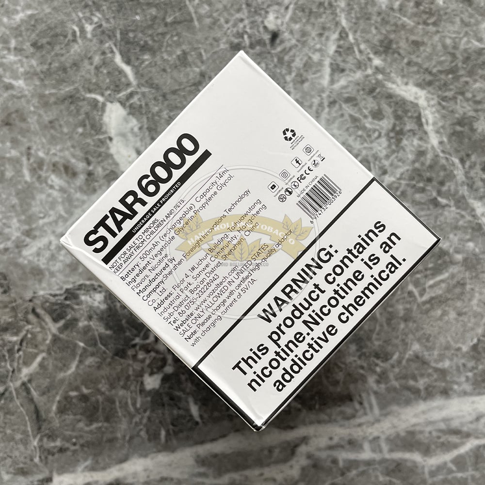 vozol-star-6000-honeydew-punch-1 Vozol Star 6000 Honeydew Punch