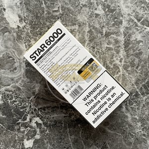 Vozol Star 6000 Mango Peach Pineapple