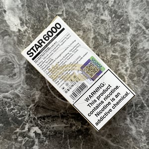 Vozol Star 6000 Pineapple Orange Peach