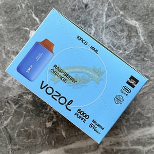 Vozol Star 6000 Raspberry Orange