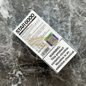 Vozol Star 6000 Raspberry Orange