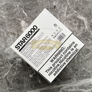Vozol Star 6000 Strawberry Ice Cream