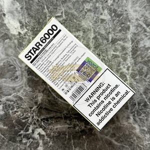 Vozol Star 6000 Strawberry Kiwi Lemonade