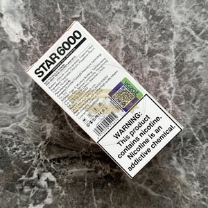 Vozol Star 6000 Strawberry Raspberry