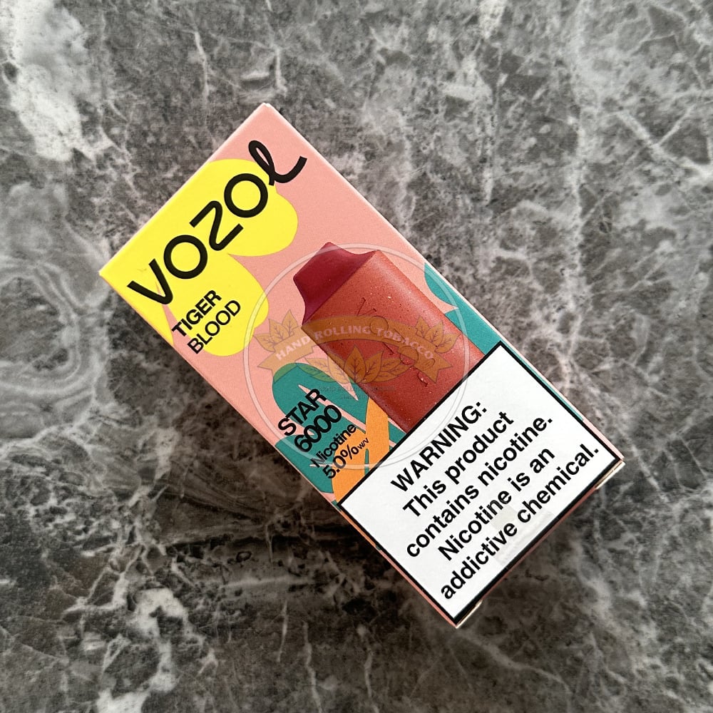 Vozol Star 6000 Tiger Blood 1 Vozol Star 6000 Tiger Blood