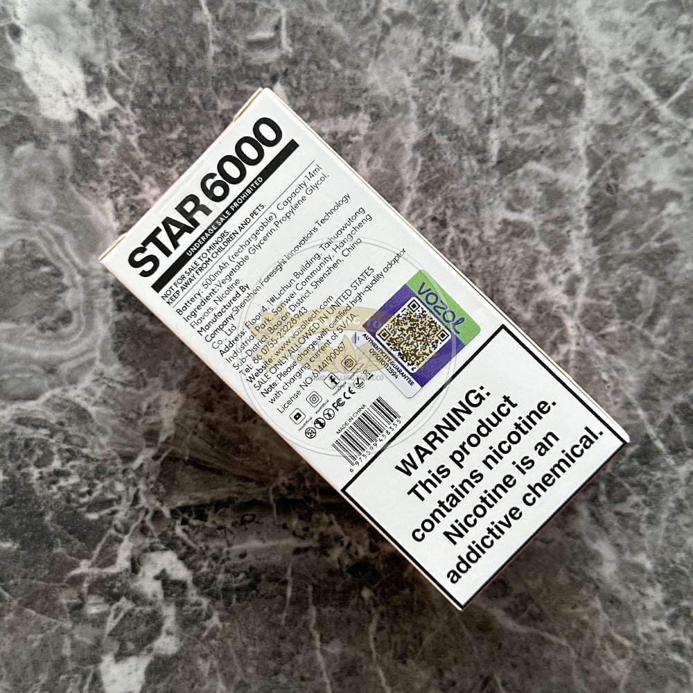 vozol-star-6000-tiger-blood-1 Vozol Star 6000 Tiger Blood